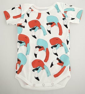 Image of Helmut Romper White