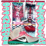 Image of New Custom King Of Miami Lebron Swg Sox