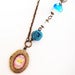 glamasaurus — Alice in Wonderland Cameo Locket Necklace