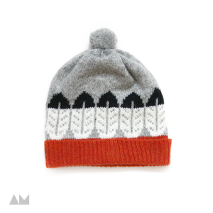 Image of CHEYENNE HAT (Grey and Red)