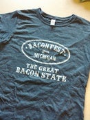 Image of Baconfest Michigan "Great Bacon State" Women's T-Shirt