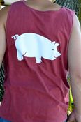 Image of Comfort Colors Red Big Pig Tank