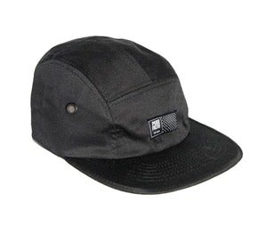 Image of Matrix Logo Camp Hat In Black By PUREFILTH