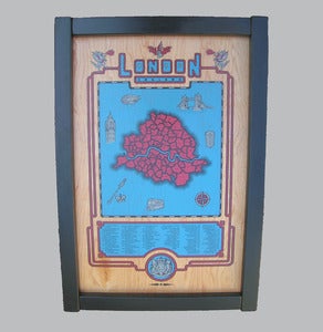 Image of london - framed
