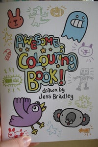 Image of Awesome Colouring Book!