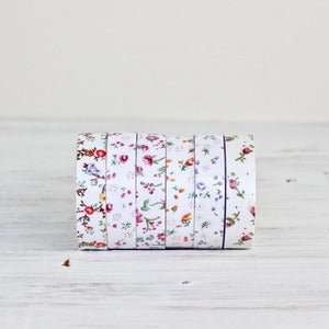 Image of Floral Fabric Adhesive Tape