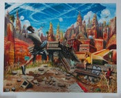 Image of "Lighting in a Bottle #4 (David and Goliath)" by Mear One