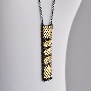 Mesh Ladder Necklace