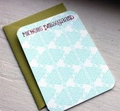 Image of Henna Brocade Personalized Notes-set of 10