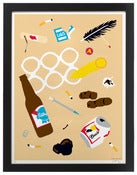 Image of "Filthy Beach" print
