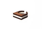 Image of Geometric block ring - Ivory