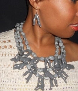Image of Coral Necklace Set