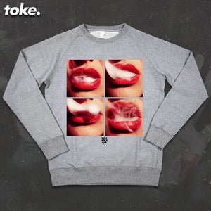 Image of Toke - Smoke Lips - Sweatshirt