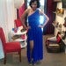 Image of ONE SHOULDER MAXI 