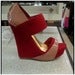 Image of PINK/RED WEDGE