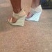 Image of TAN/WEAVE WEDGE