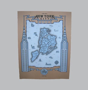 Image of new york city map