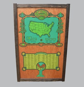 Image of nat'l park system - framed