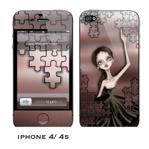 Image of Iphone 4/4s skin - "The Puzzle"