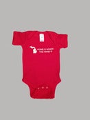 Image of Home is Where The Hand Is Onesie