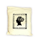 Image of Postage stamp cushion cover