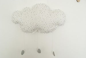 Image of  Grand mobile "OH NUAGE" Etoile argenté
