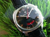 Image of MEGA-RARE ACCUTRON ASTRONAUT MARK II - RED RED RED! SOLD SOLD SOLD 