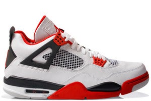 Image of Air Jordan Retro 4 "FIRE RED" 2012