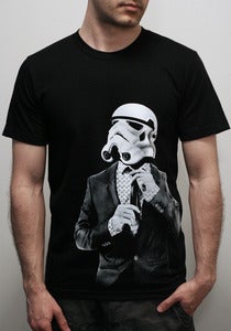 Image of Smarttrooper -Mens/Unisex T-Shirt on Black