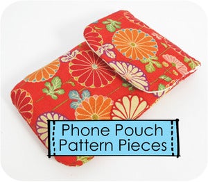 Image of Just Pattern Pieces - Basic Phone Pouch