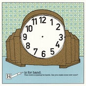 Image of H is for Hand - Limited Edition Screenprint