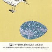 Image of G is for Goose - Limited Edition Screenprint