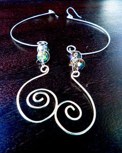 Image of Sterling Silver Half Moons
