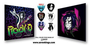 Image of Piggy D. Six Pick Set 