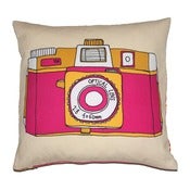 Image of Holga Camera Cushion - Pink or Blue Design
