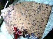 Image of Hand printed Tags...