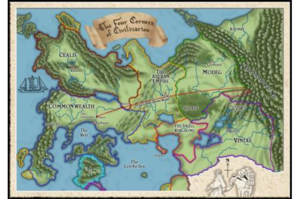 Image of Four Corners Map 