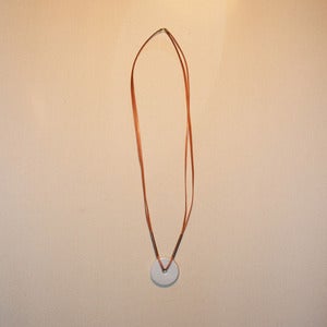 Image of CERAMIC CIRCLE NECKLACE