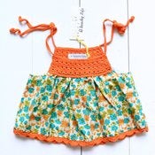 Image of Top Crochet Orange