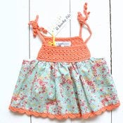 Image of Top Crochet Corail