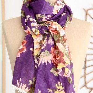 Image of Foulard Simona Violet