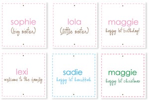 Image of PERSONALIZED MESSAGE LABELS