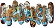 Image of Tatsu: 9-Skate Deck Artwork
