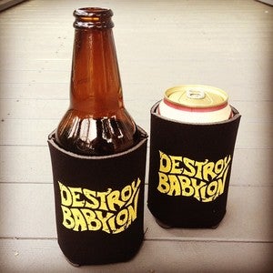 Image of Destroy Babylon - Beer Koozie