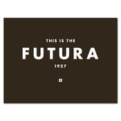 Image of Futura Print on Brown - Screen Printed 