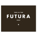 Image of Futura Print on Brown - Screen Printed 