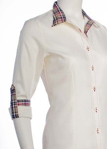 Image of Cream / London Plaid *NEW*