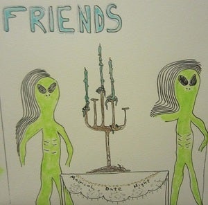 Image of FRIENDS / TOTAL SLACKER | Split 7inch | $9