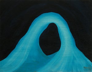 Image of "Vanity" Original Iceberg Painting by Artist Omar Zingaro Bhatia