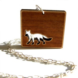 Image of Invisible Fox - Pendant